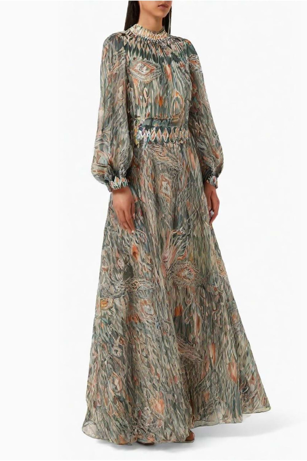 PALERMO ELBİSE YEŞİL