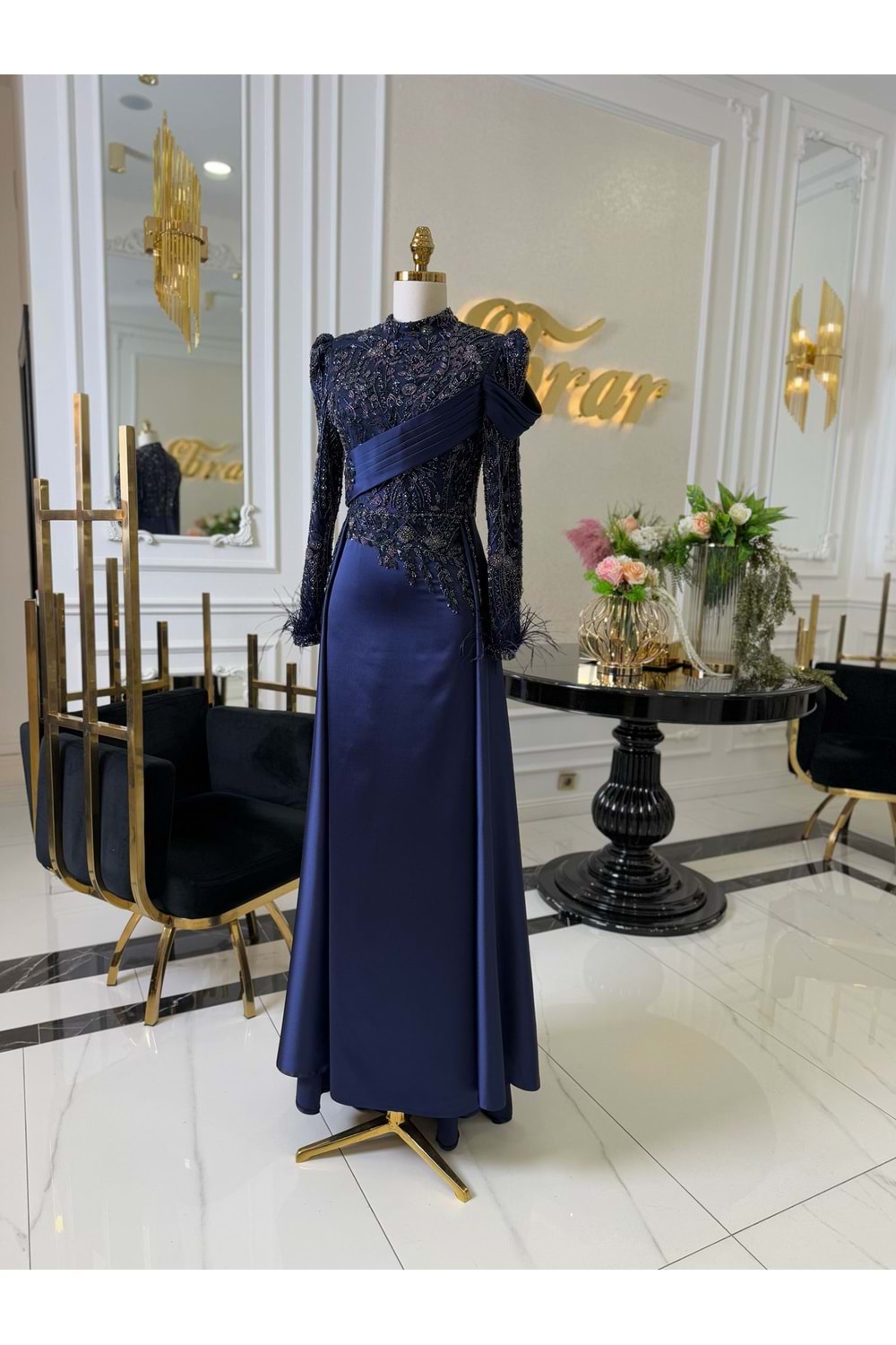 SERENITY DRESS LACİVERT