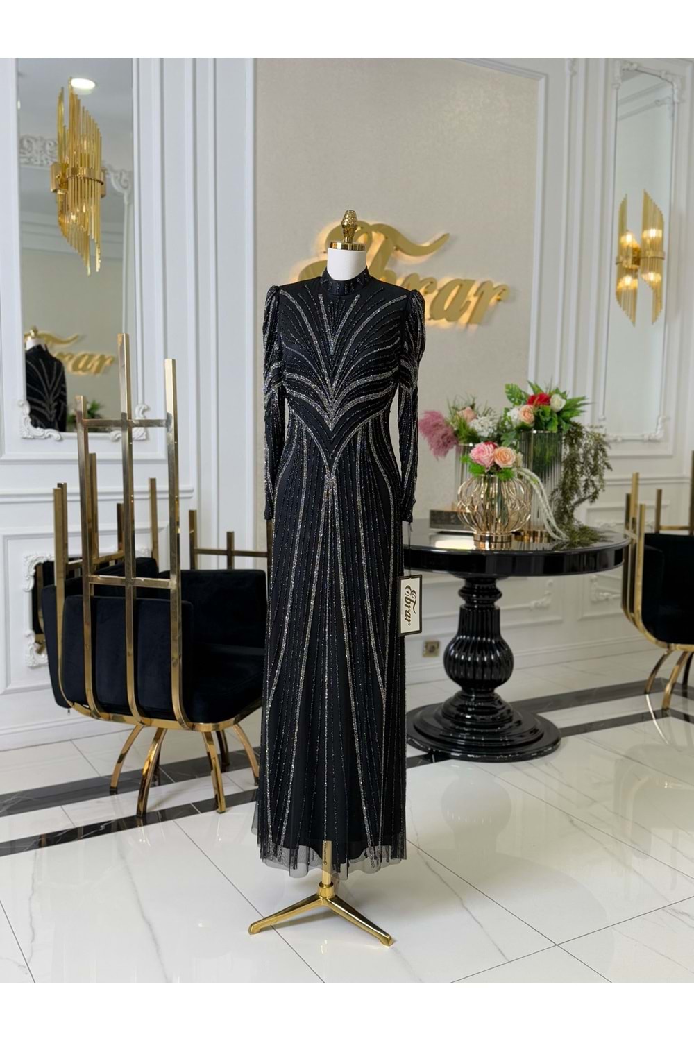 APHRODİTE DRESS SİYAH