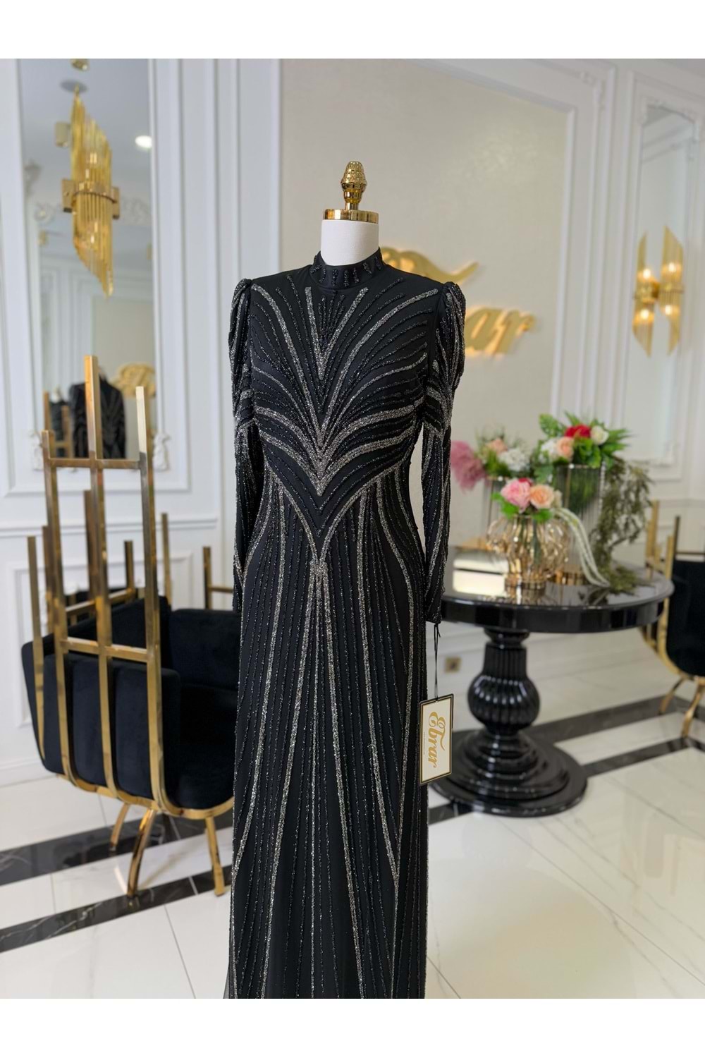 APHRODİTE DRESS SİYAH