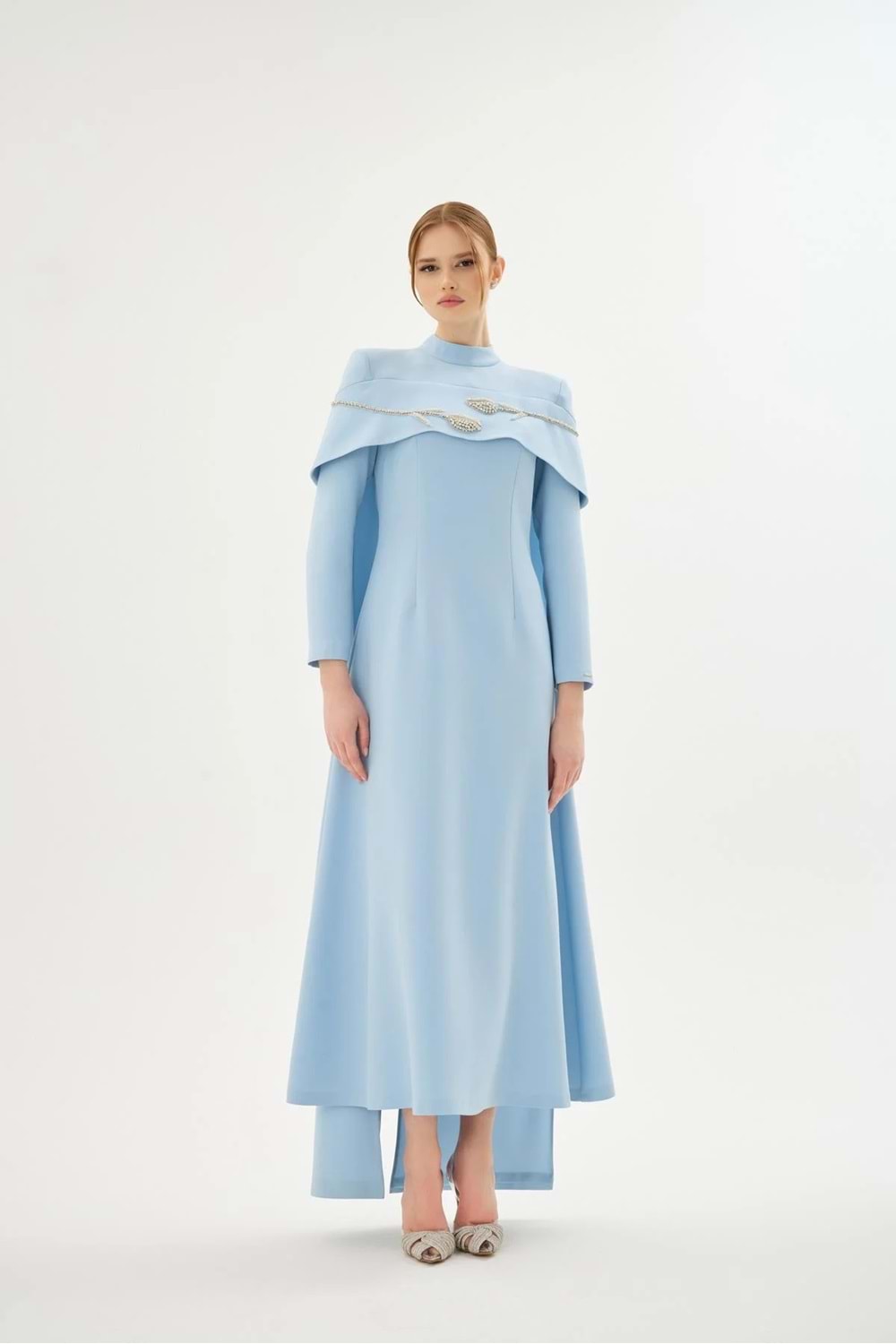VERA DRESS BUZ MAVİ