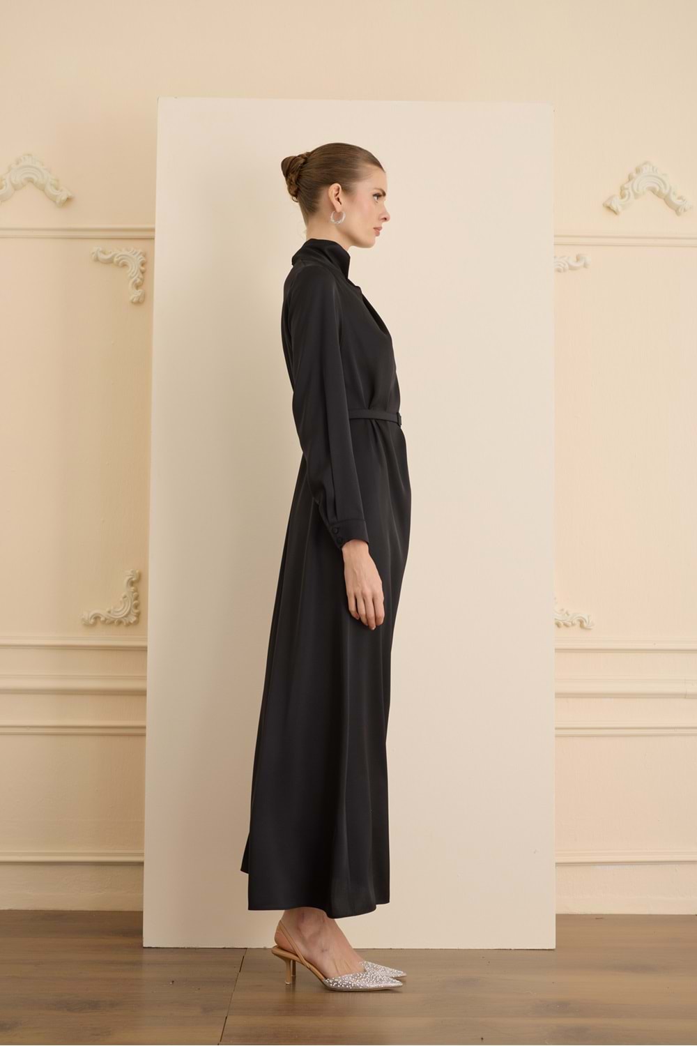 CRISTALLE DRESS SİYAH