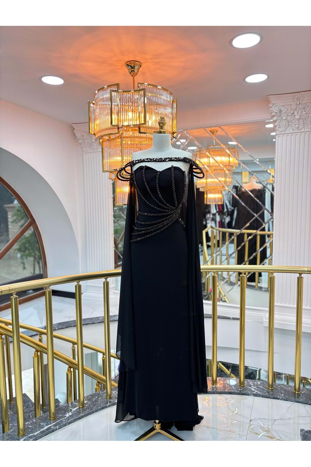 AELLA VIP DRESS SİYAH