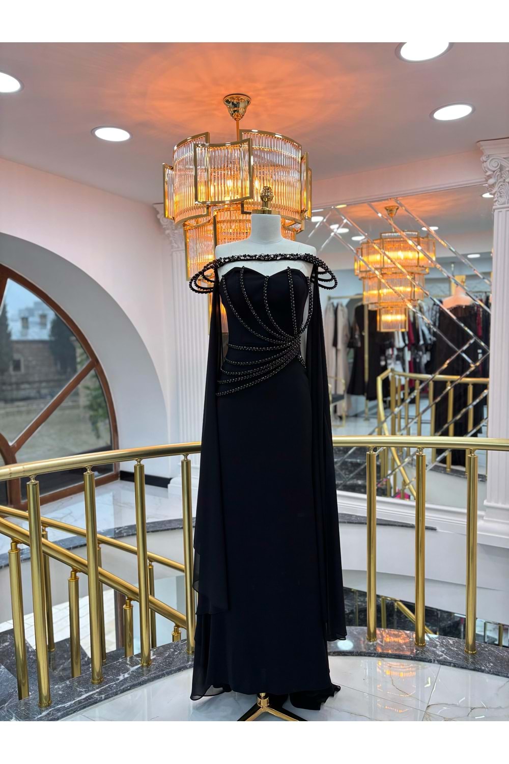 AELLA VIP DRESS SİYAH