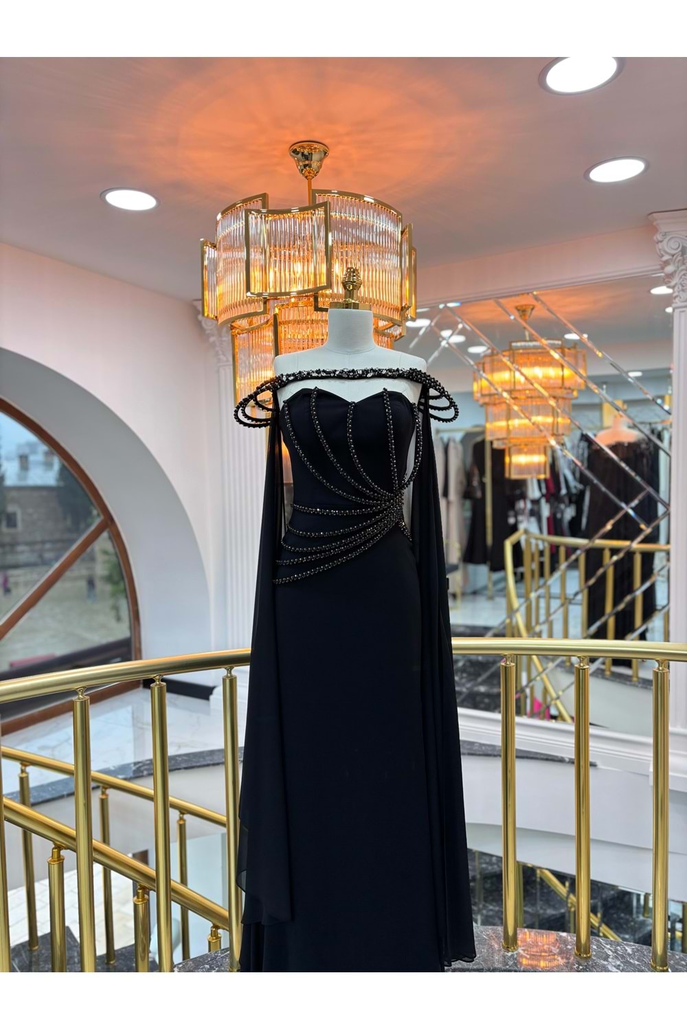 AELLA VIP DRESS SİYAH