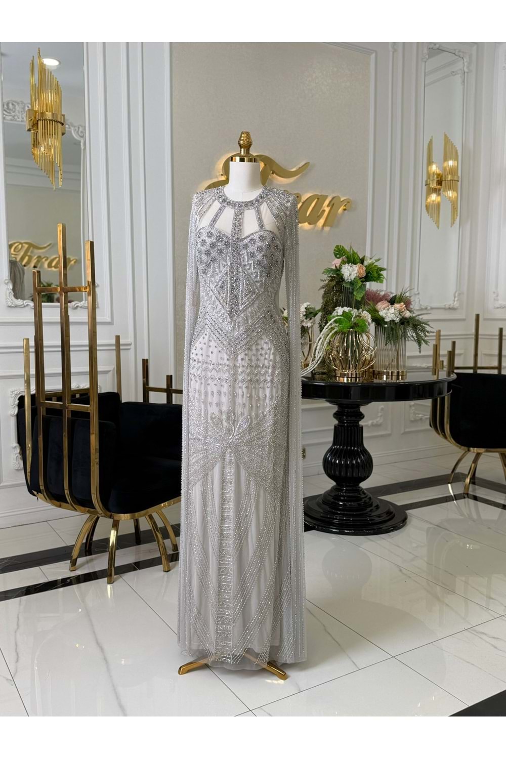 NYKARA VIP DRESS GRİ