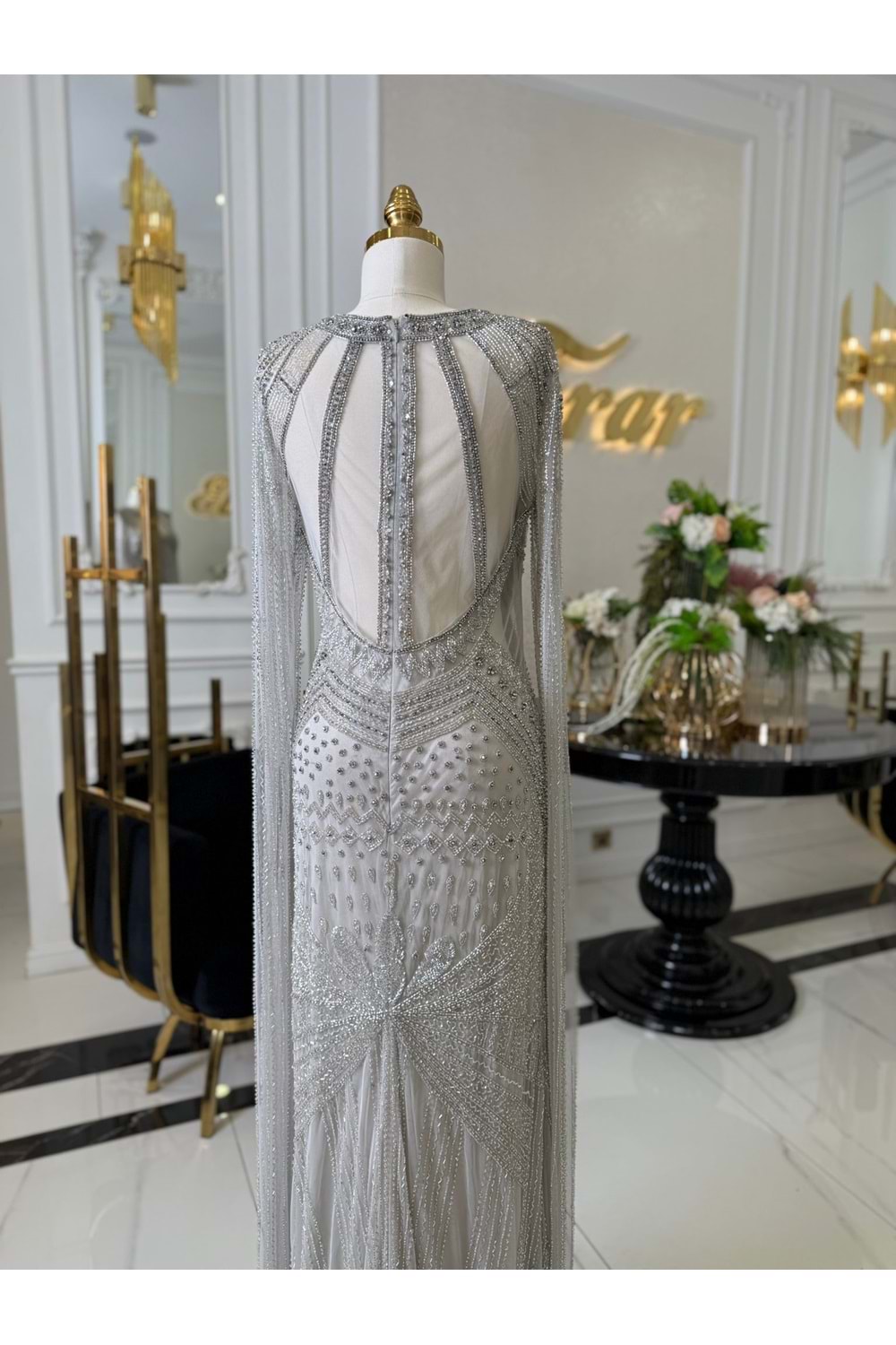 NYKARA VIP DRESS GRİ