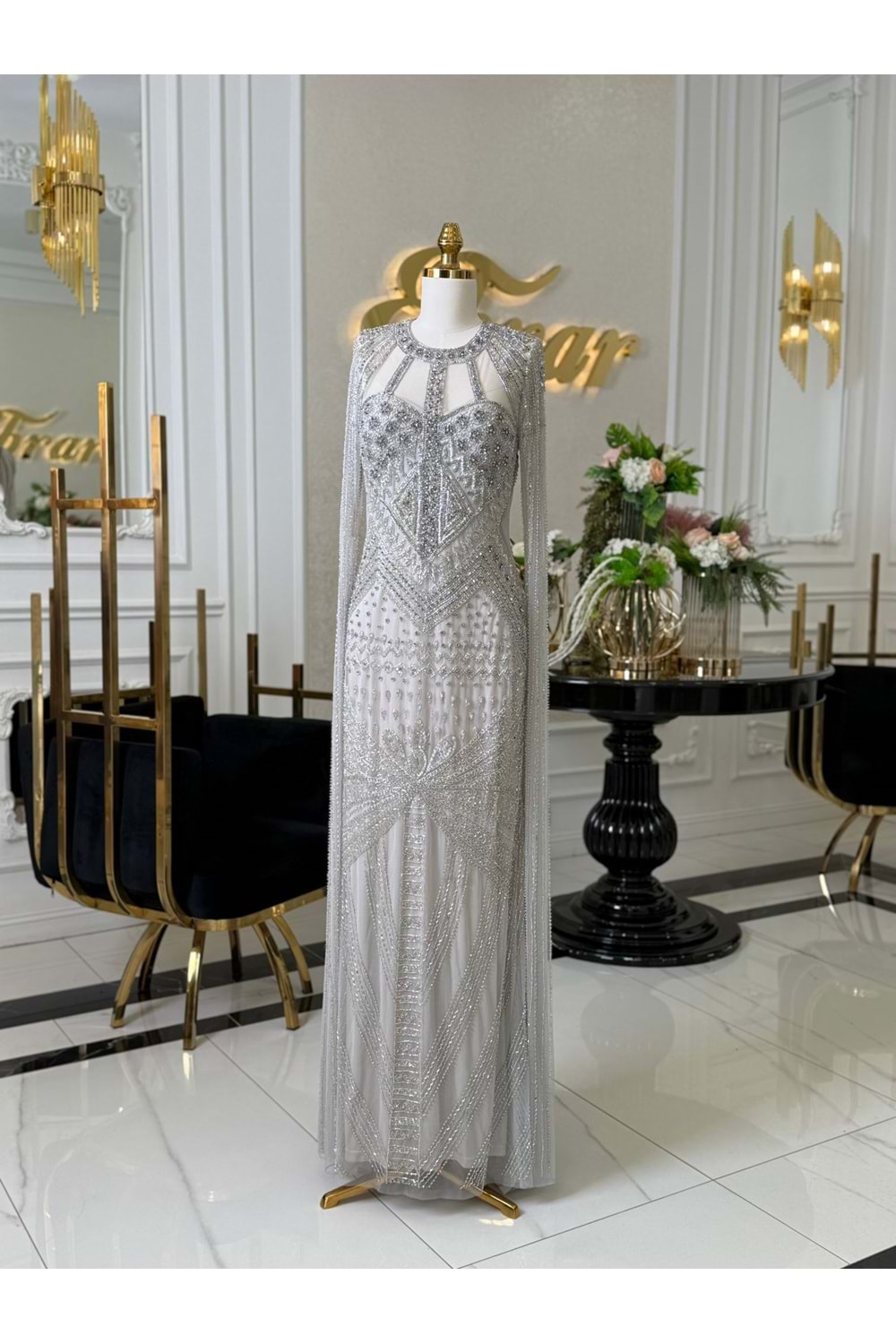 NYKARA VIP DRESS GRİ