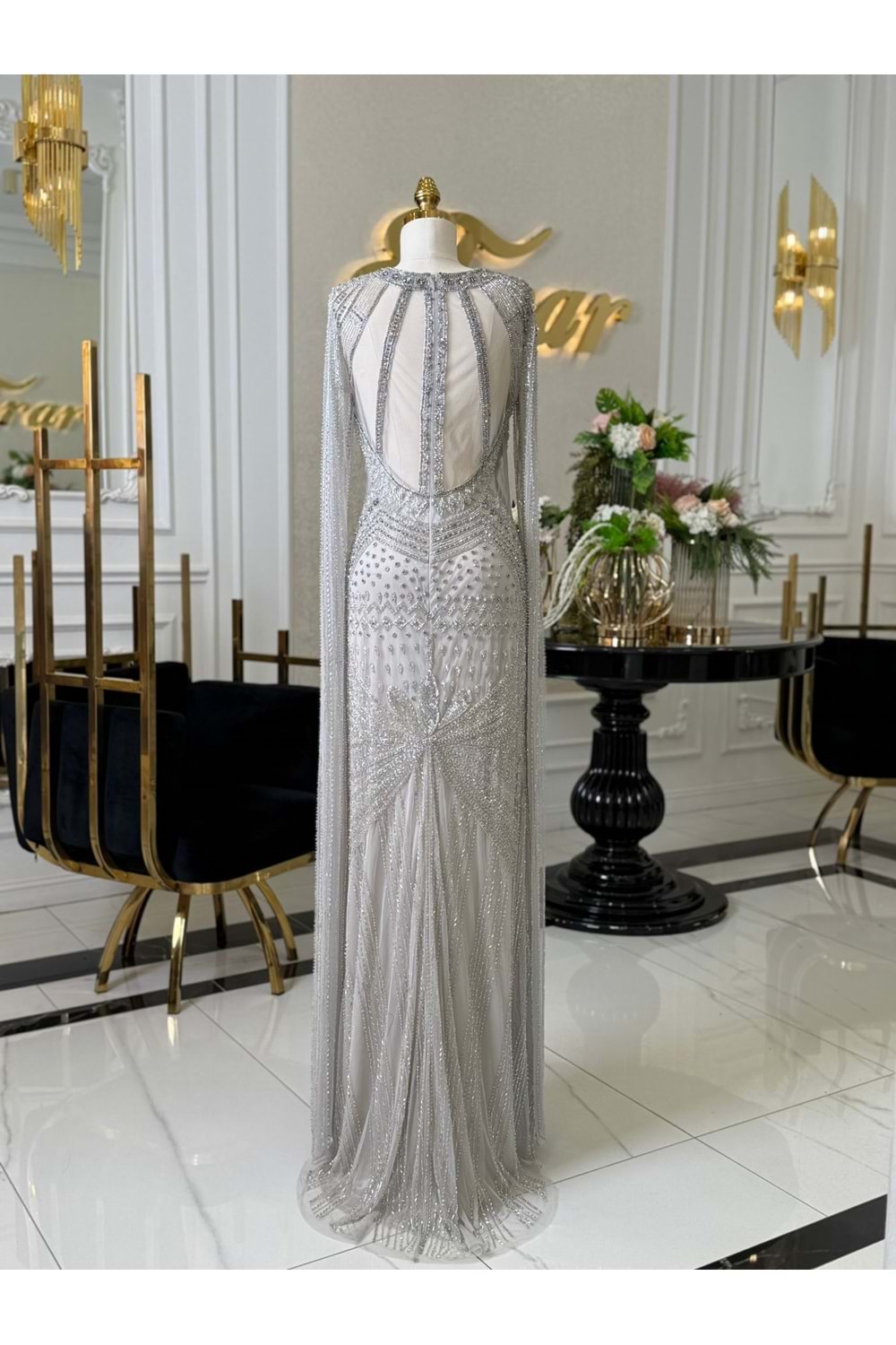 NYKARA VIP DRESS GRİ