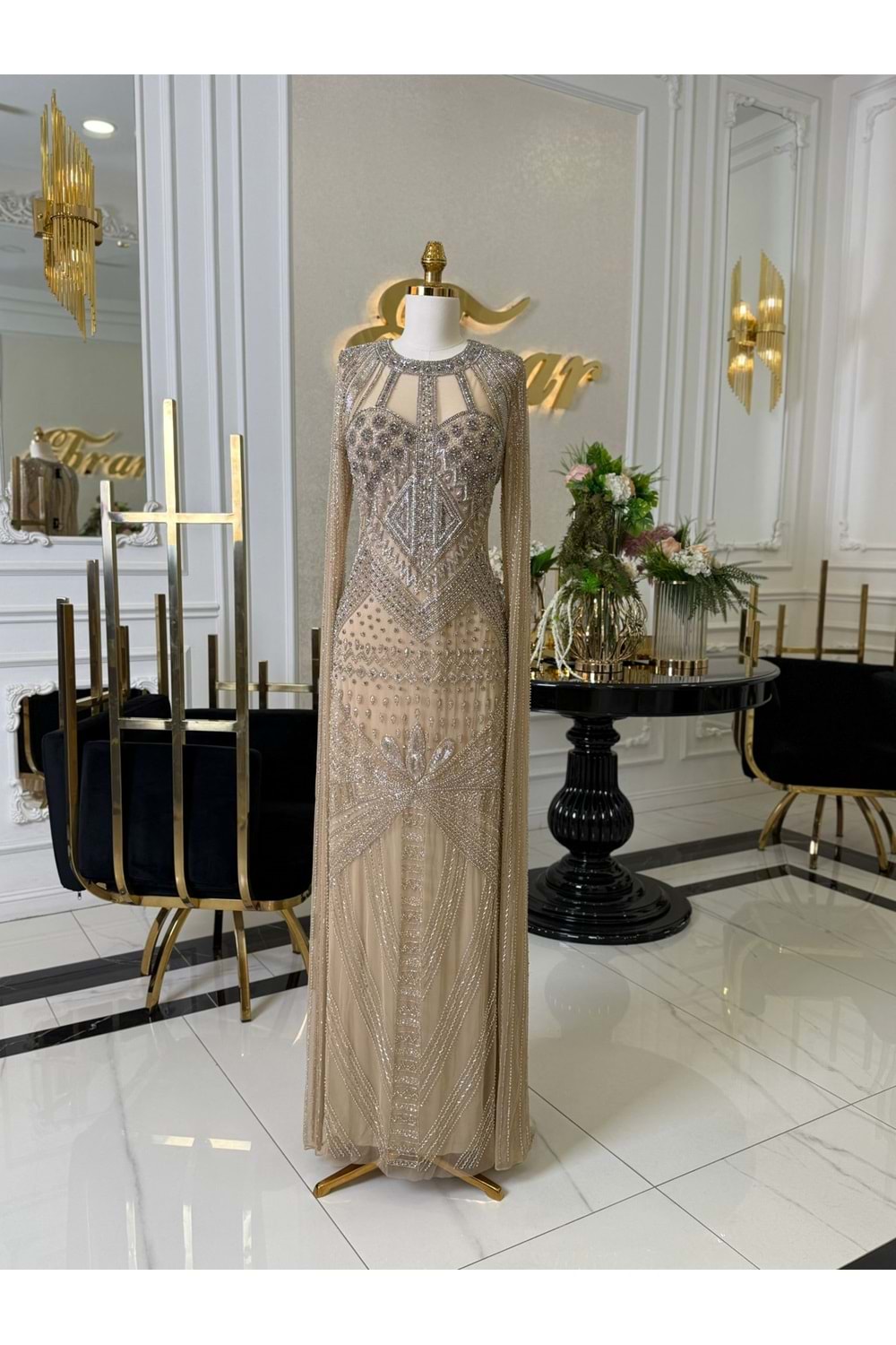NYKARA VIP DRESS GOLD