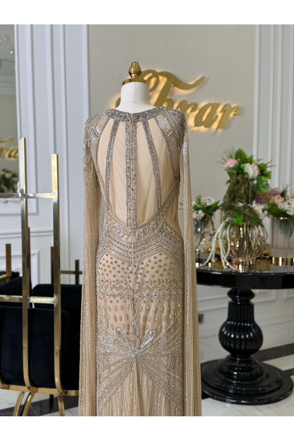 NYKARA VIP DRESS GOLD