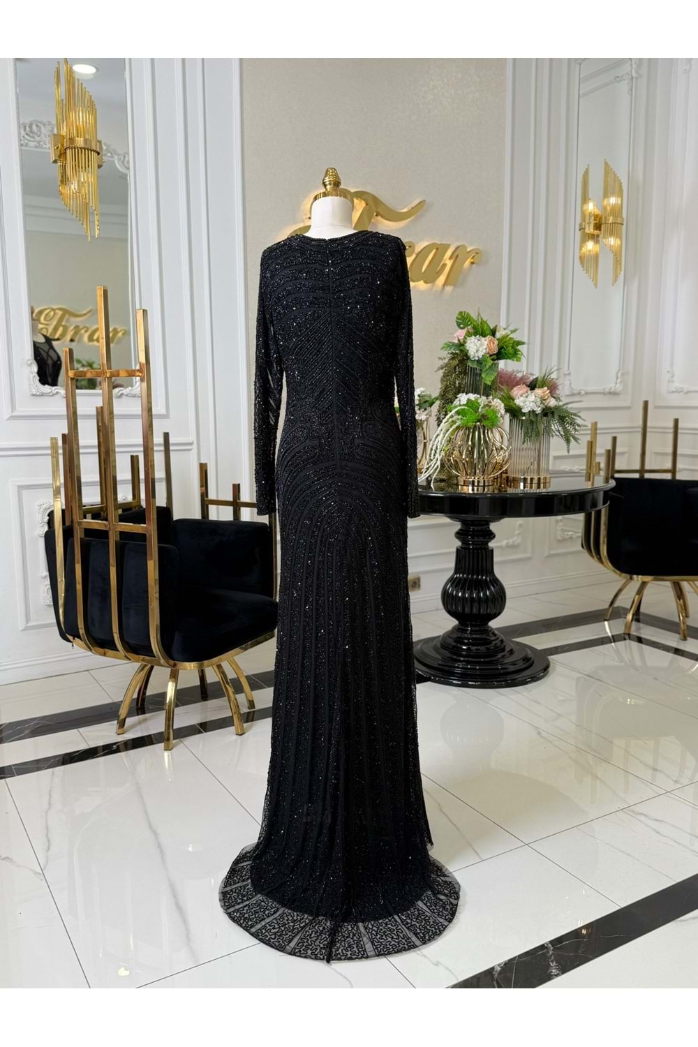 THESSYNE VIP DRESS SİYAH