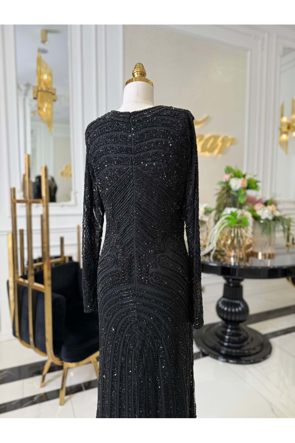 THESSYNE VIP DRESS SİYAH