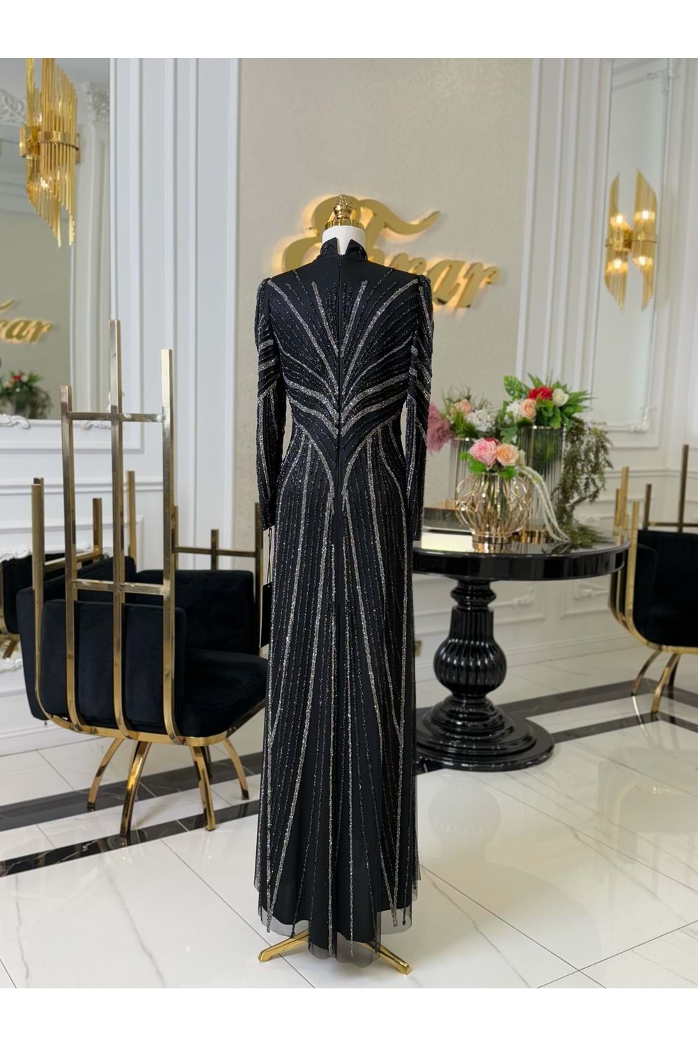ZAHRA VIP DRESS SİYAH