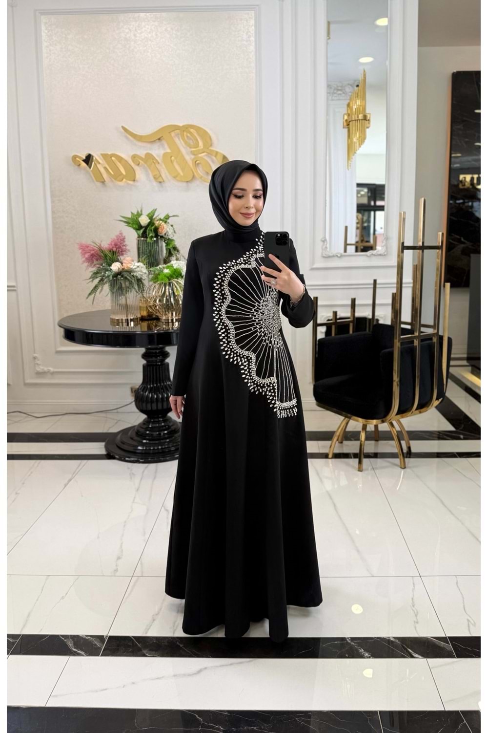 FLORE VIP DRESS SİYAH