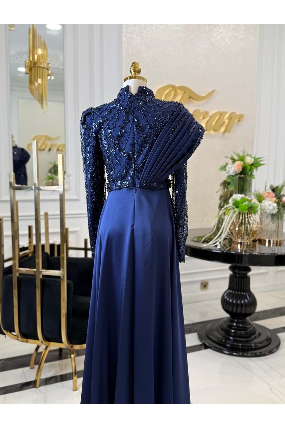 ASMİN DRESS LACİVERT