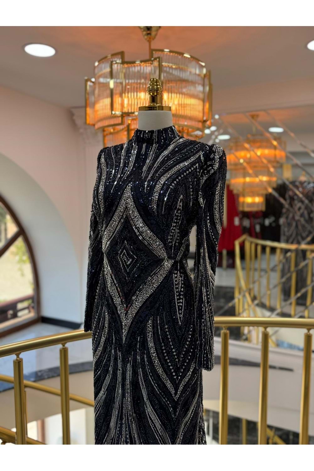 AMİRAH DRESS LACİVERT