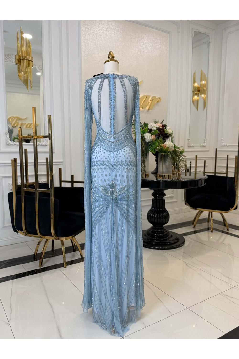 NYKARA VIP DRESS BUZ MAVİ