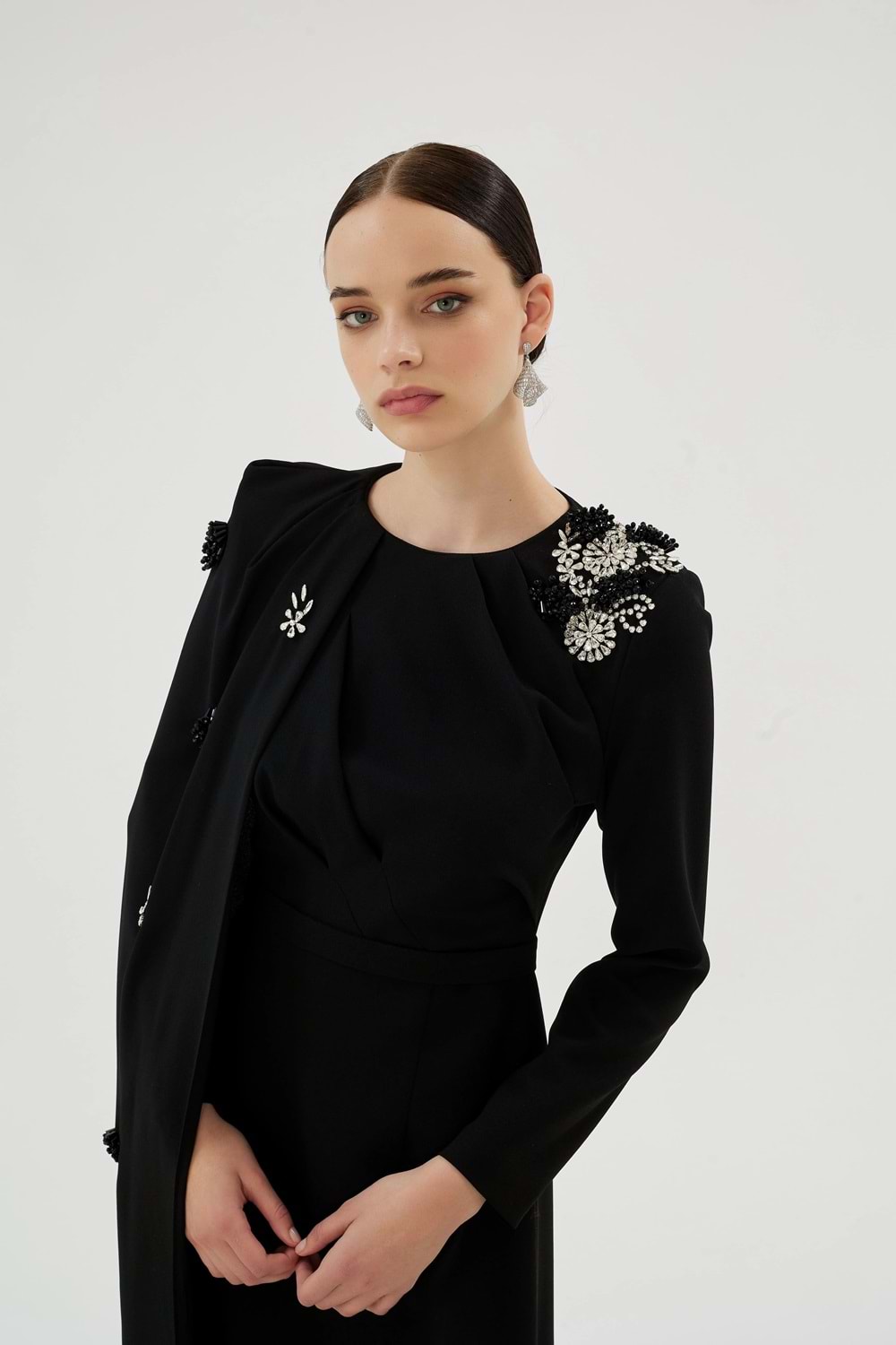 LILIOWY ELBİSE SİYAH