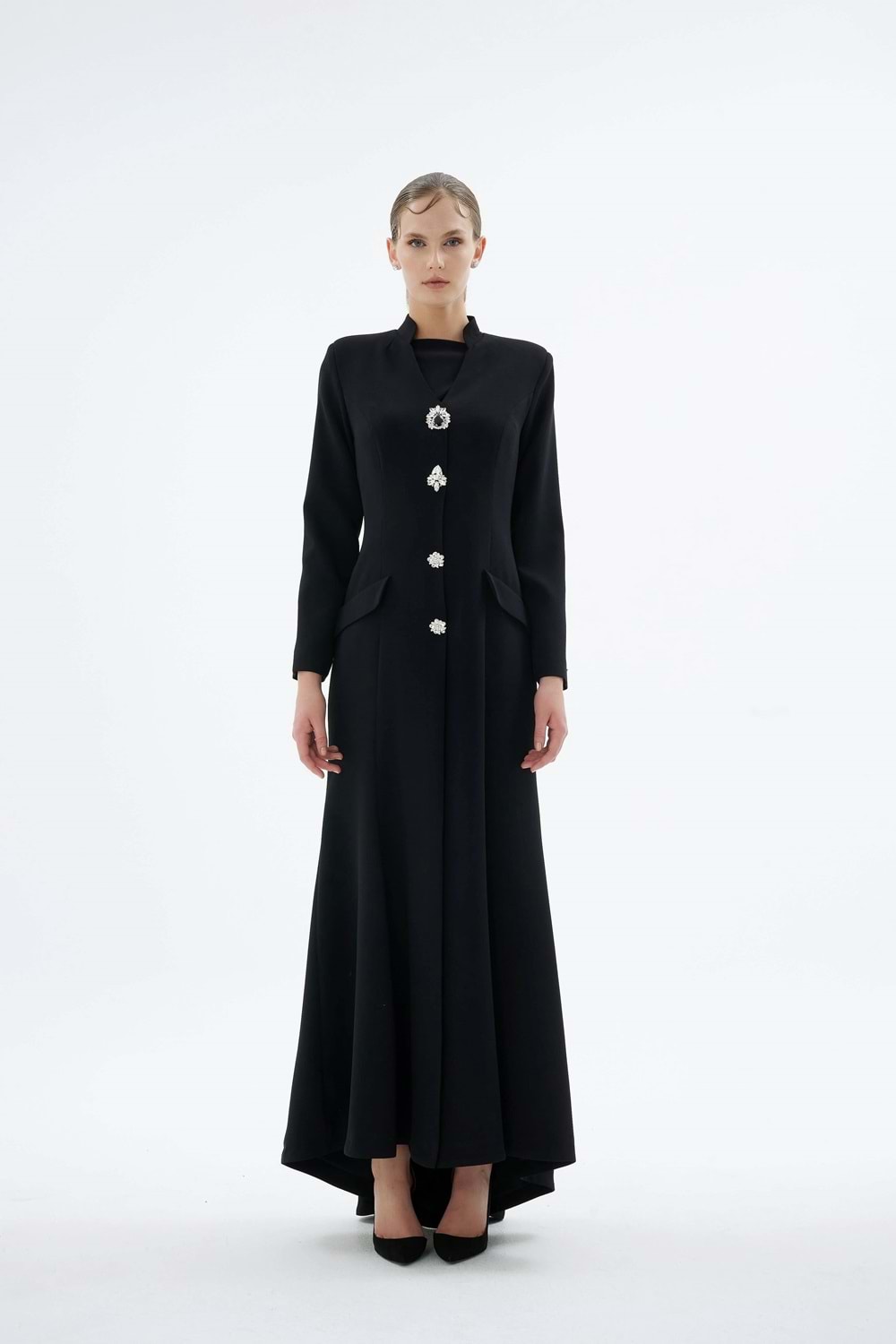 HEMERA ELBİSE SİYAH