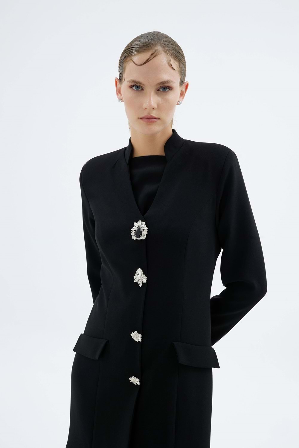 HEMERA ELBİSE SİYAH