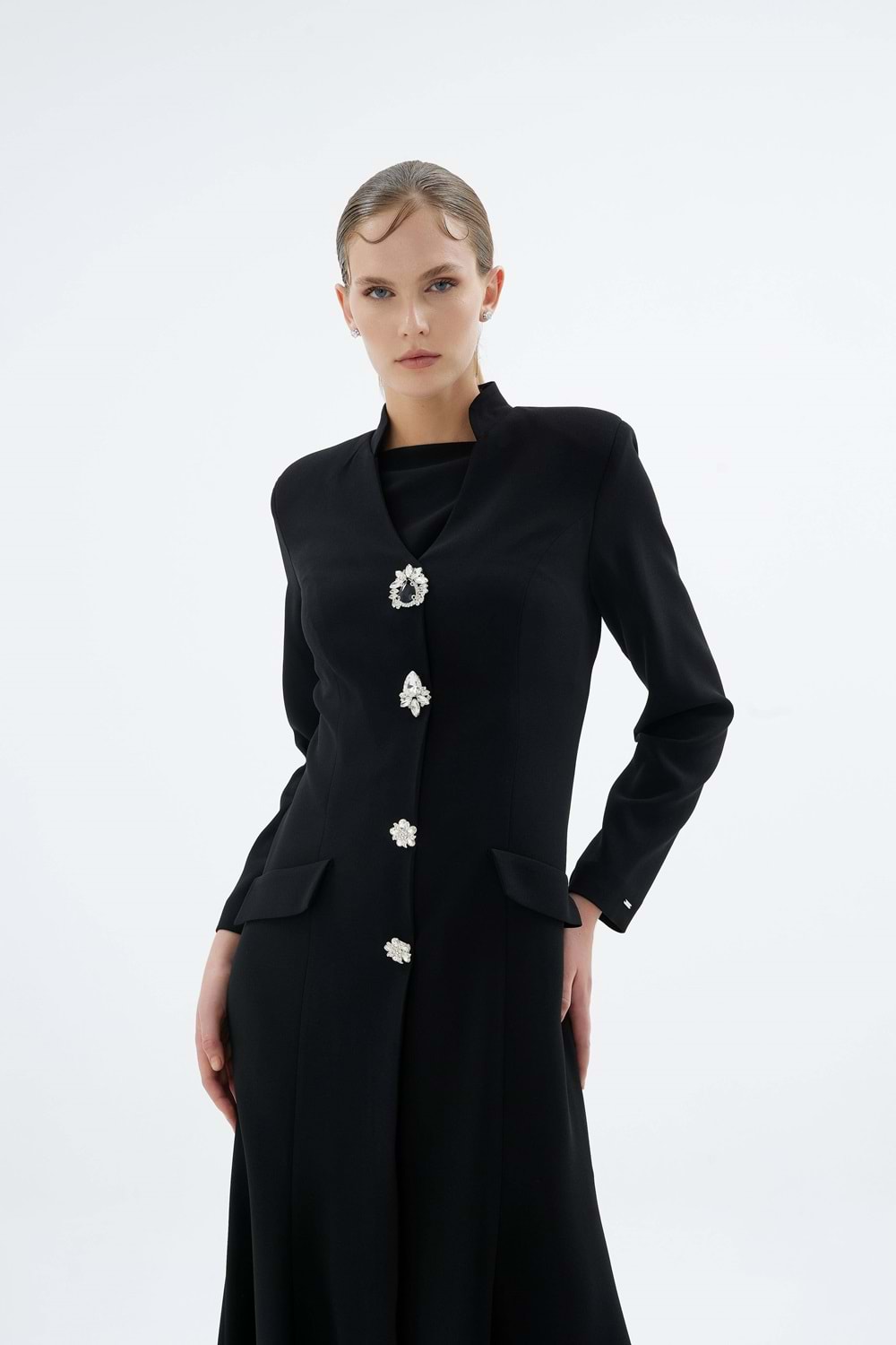 HEMERA ELBİSE SİYAH