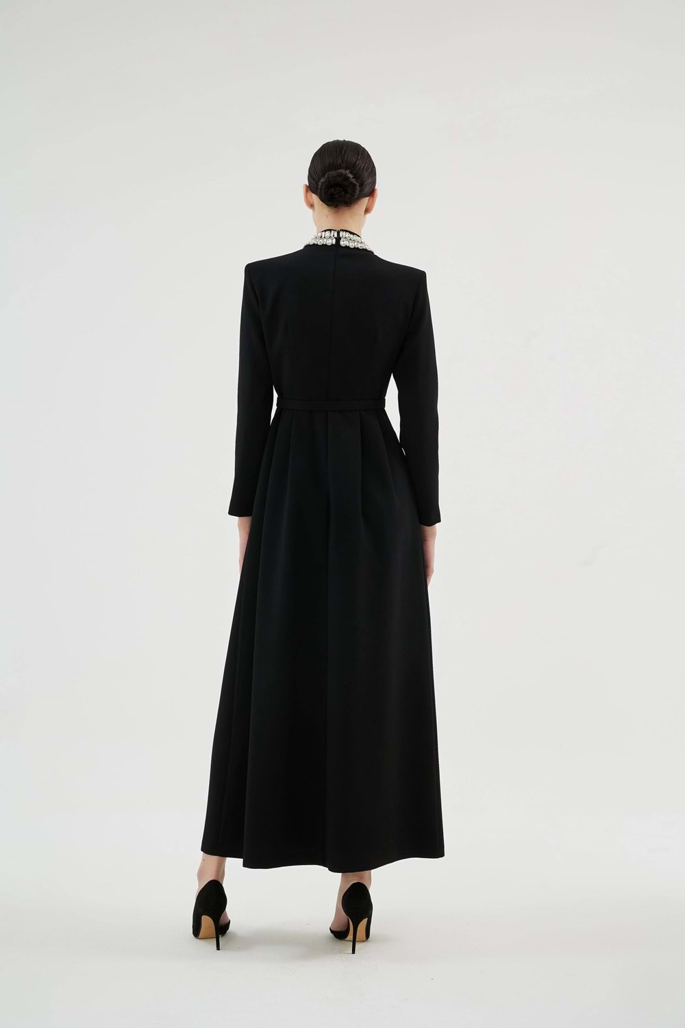 MENTA CLARA ELBİSE SİYAH