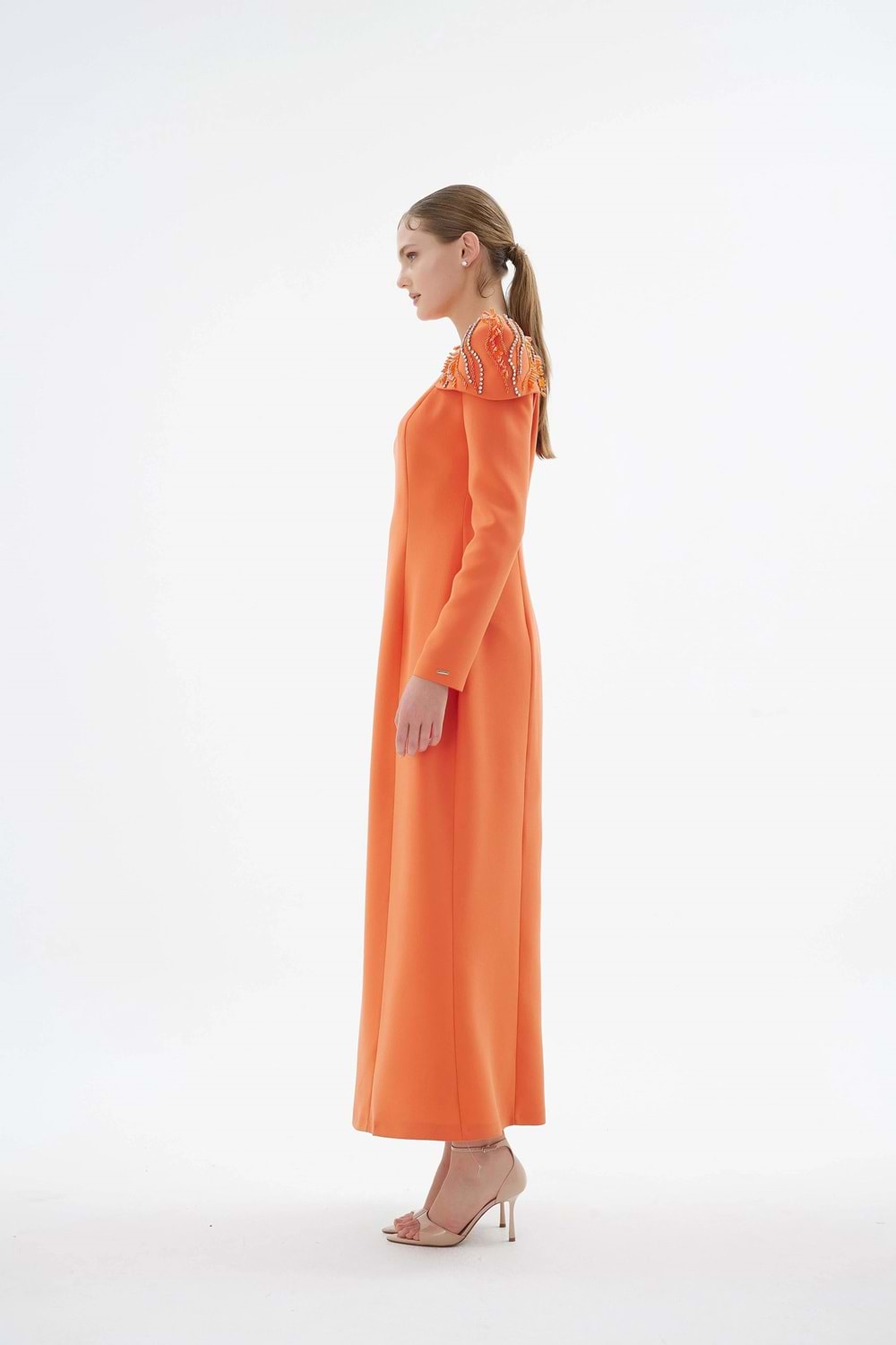 BAGLIORE ELBİSE TURUNCU