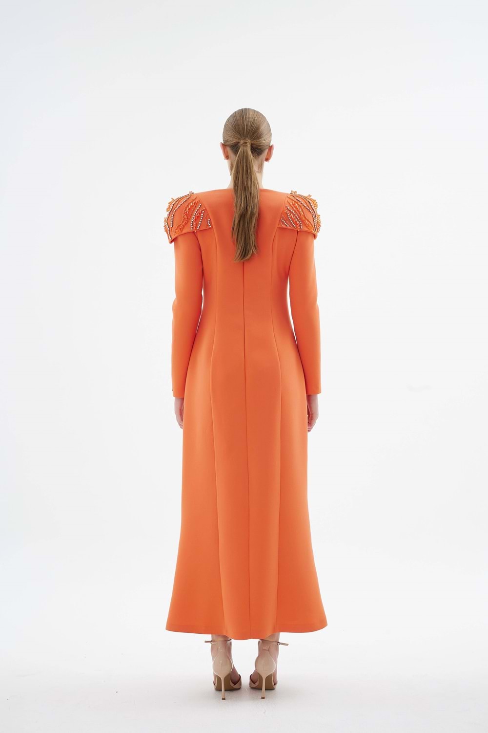 BAGLIORE ELBİSE TURUNCU