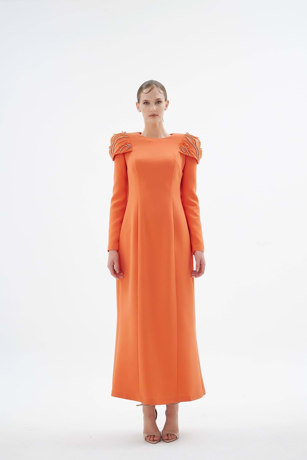 BAGLIORE ELBİSE TURUNCU