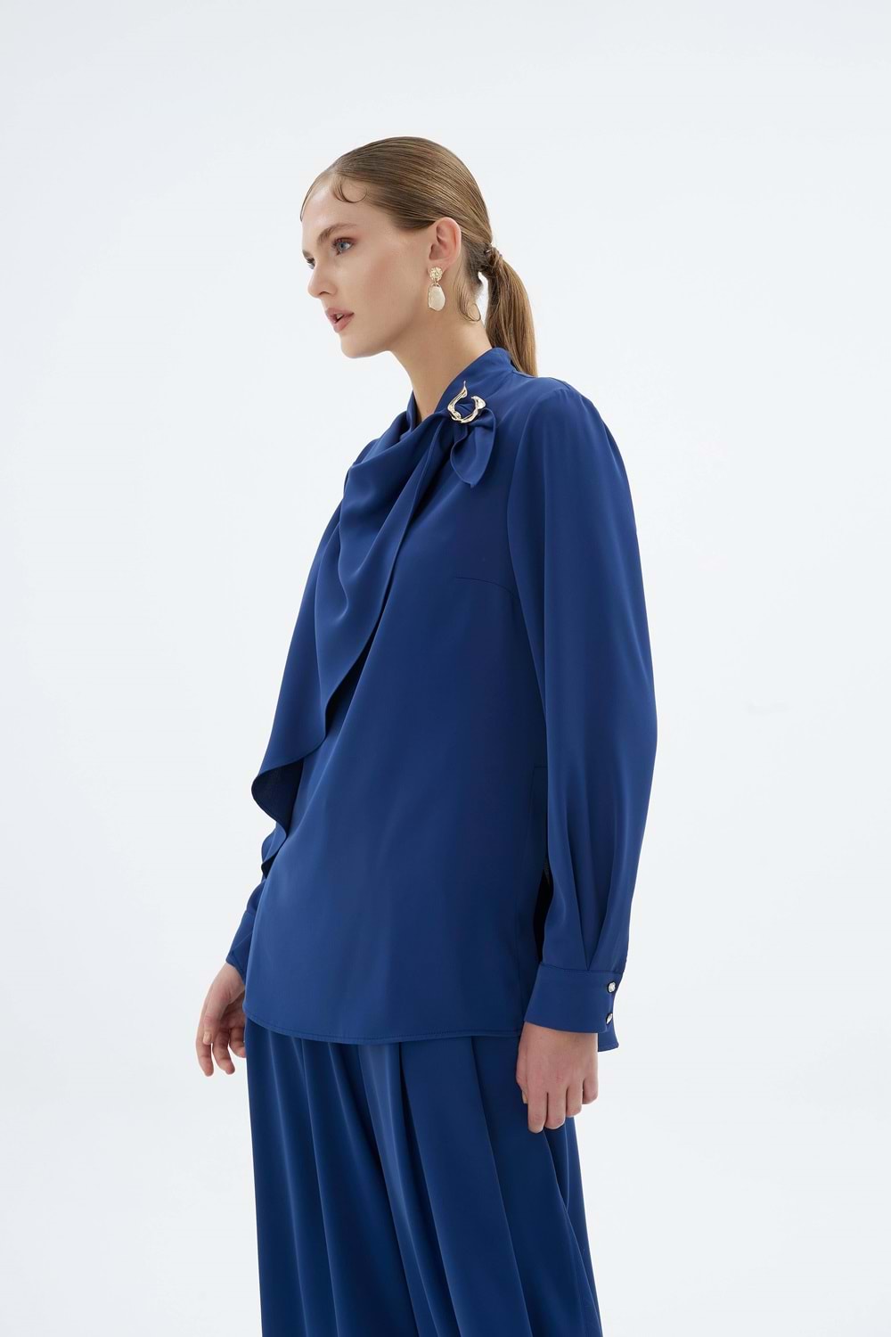 LENORA SUIT LACİVERT