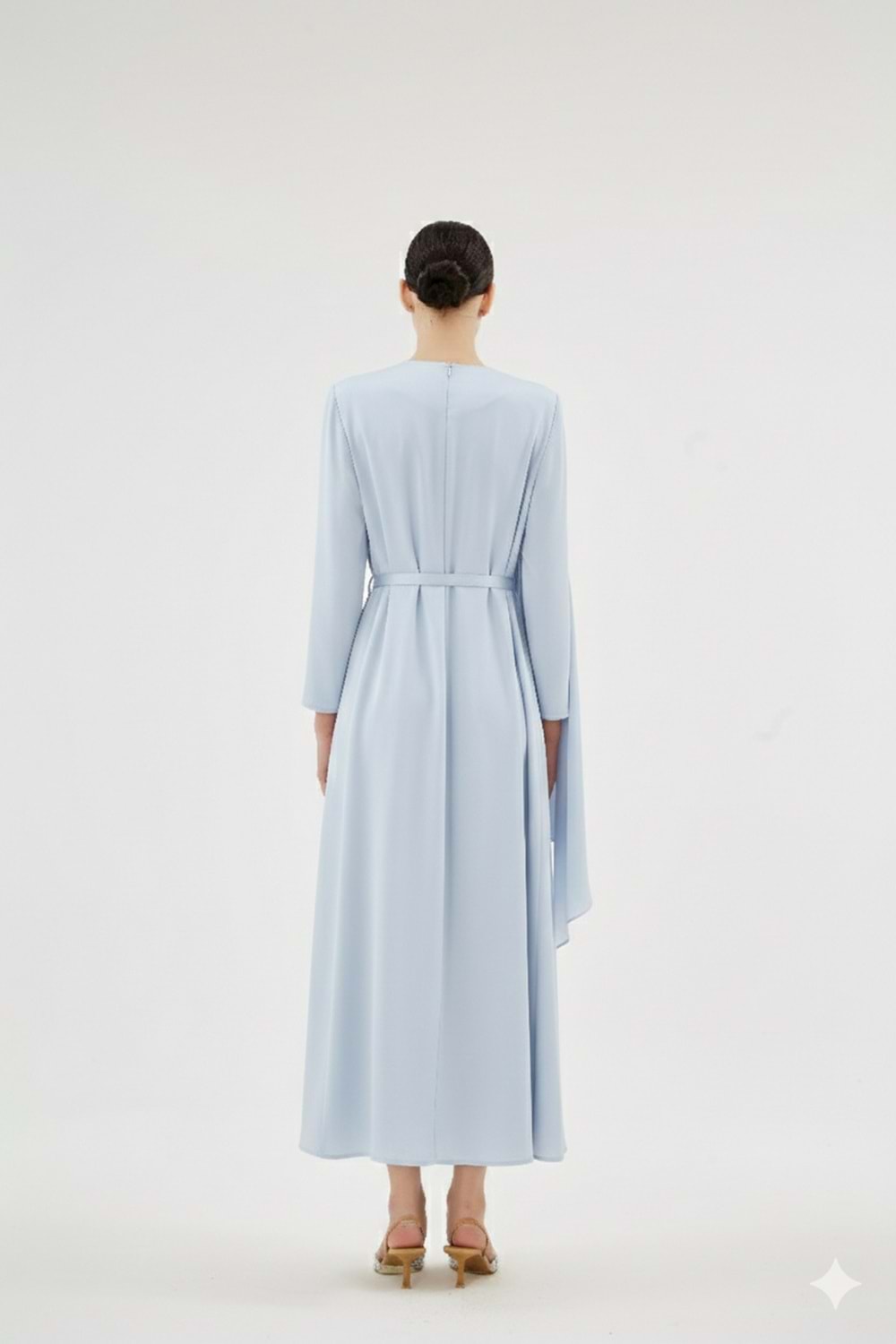 MINZE DRESS BUZ MAVİ