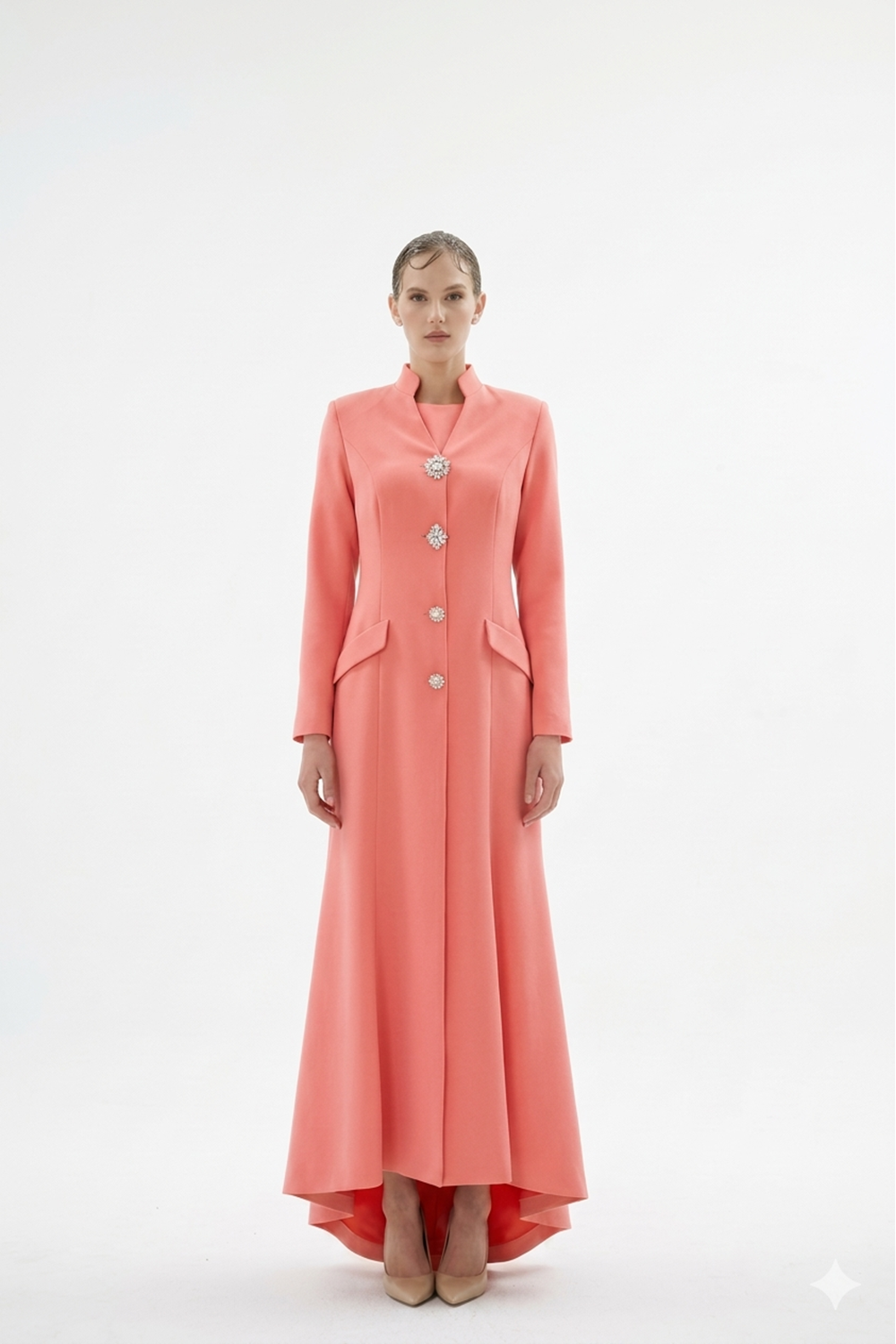 HEMERA ELBİSE PEMBE