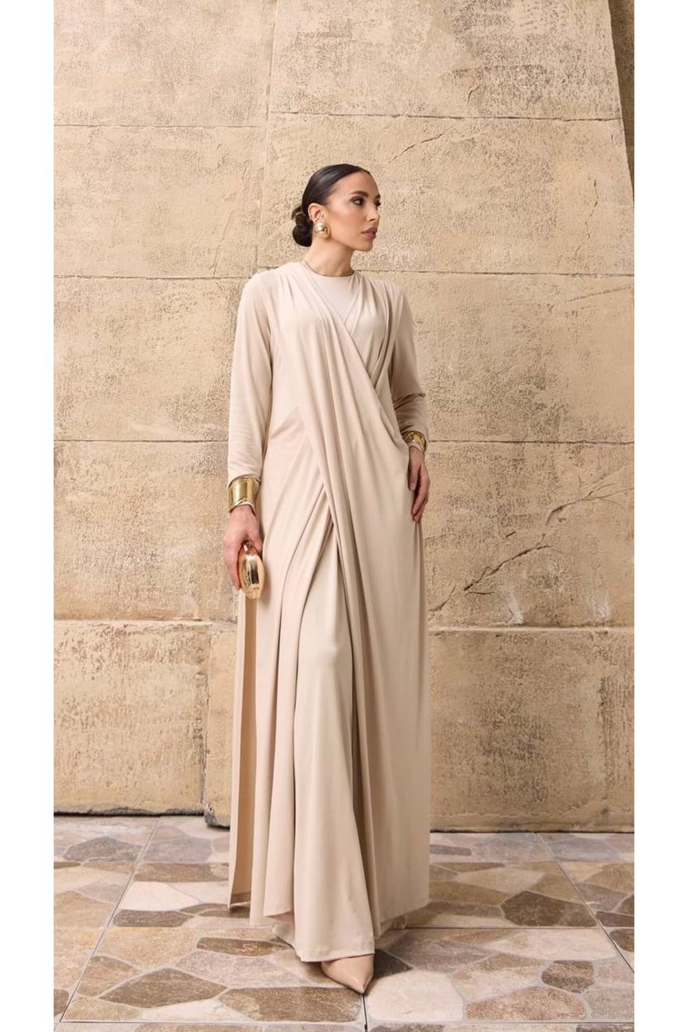 DEVİN DRESS BEJ