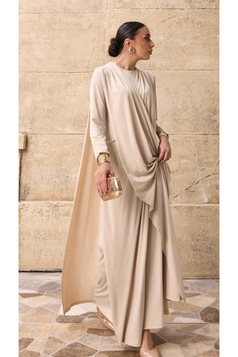 DEVİN DRESS BEJ