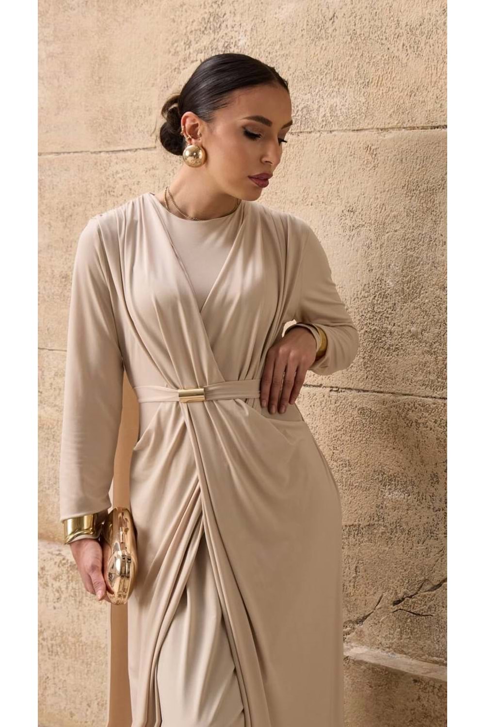 DEVİN DRESS BEJ