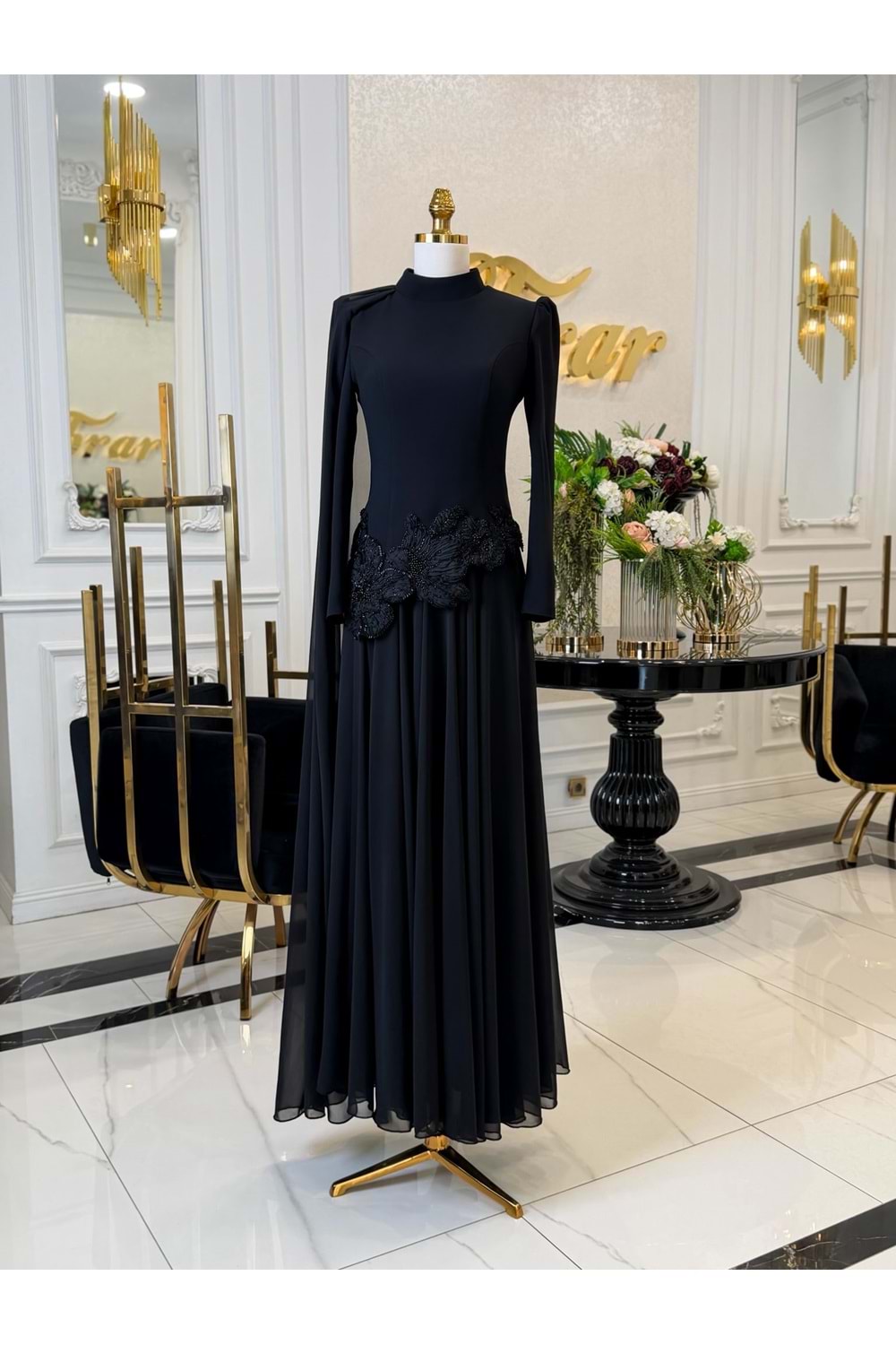 ILGIN DRESS SİYAH