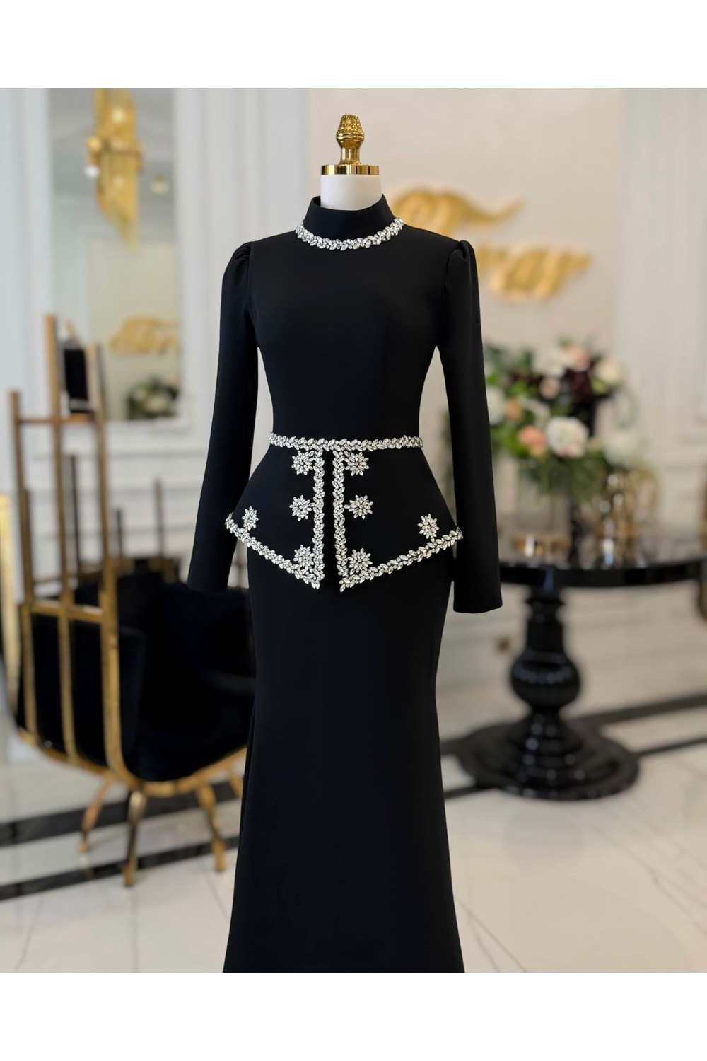 VALERİ DRESS SİYAH