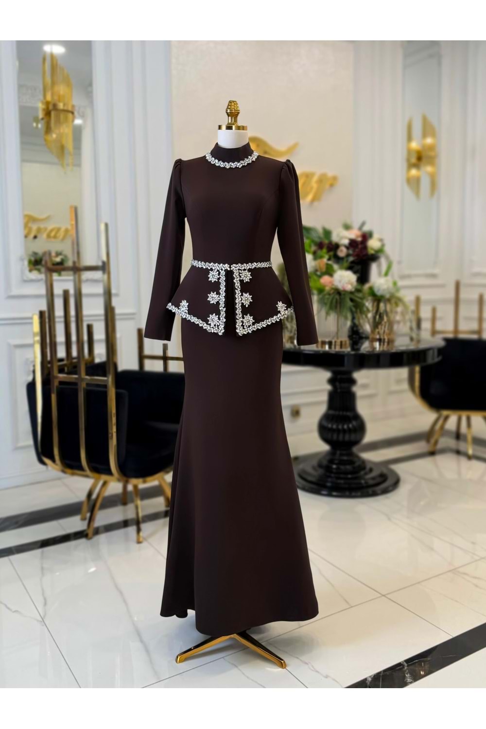 VALERİ DRESS KAHVE