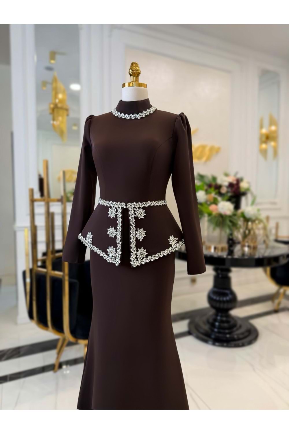 VALERİ DRESS KAHVE