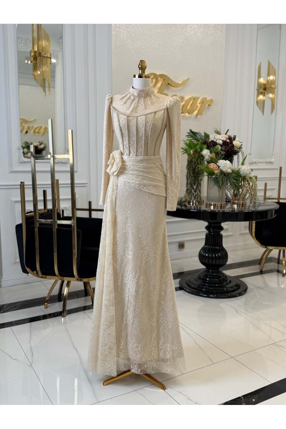 AMELİS DRESS BEJ