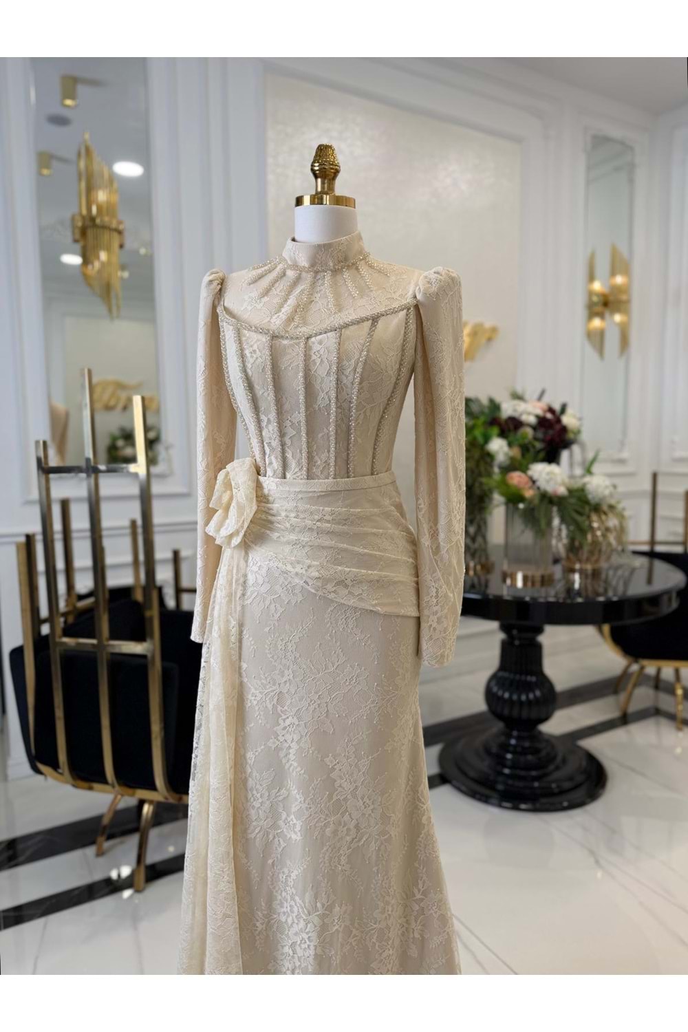 AMELİS DRESS BEJ