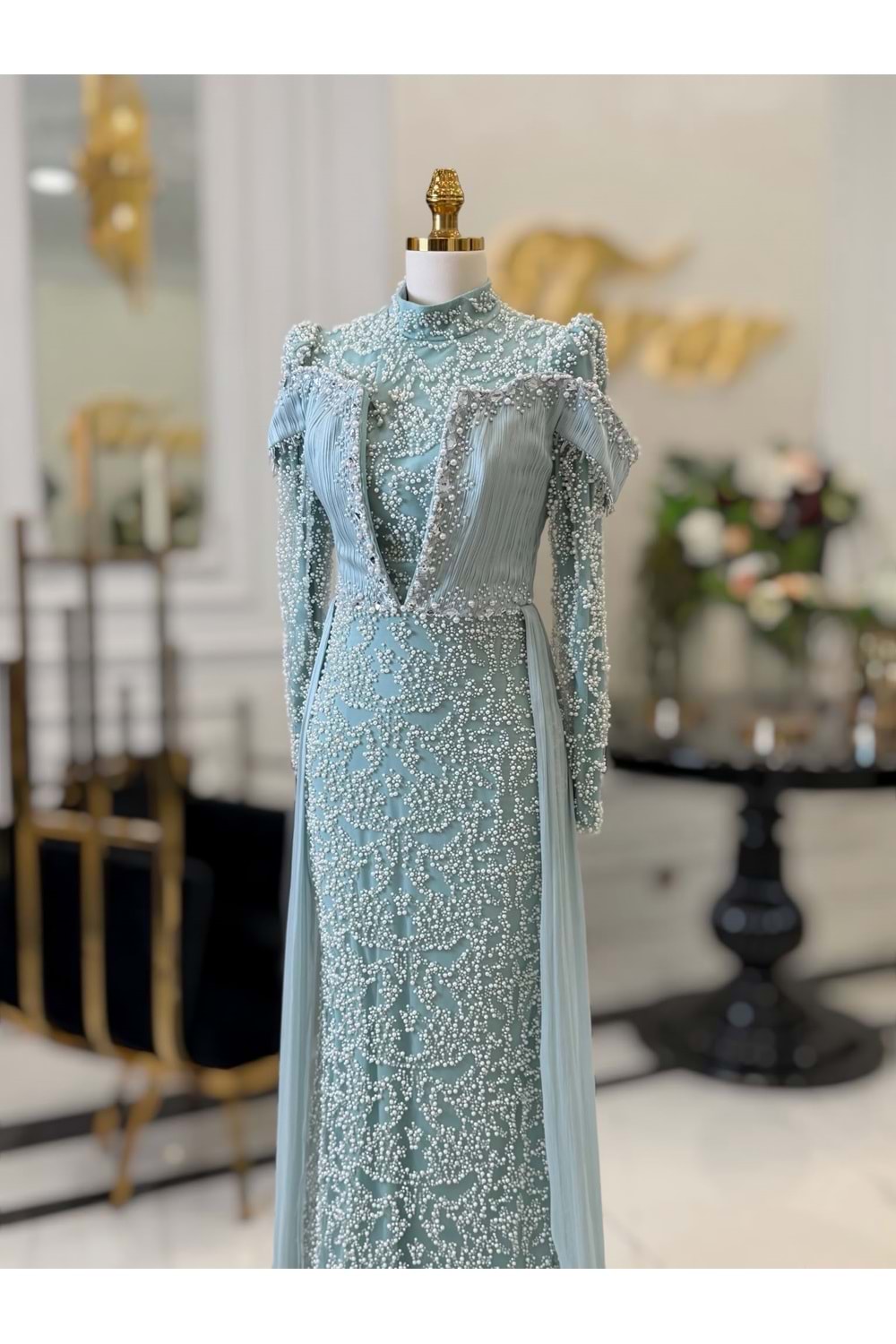 VİNA DRESS MİNT YEŞİLİ