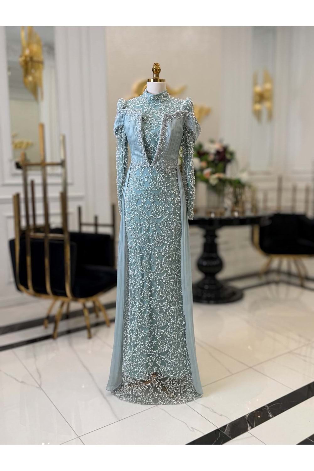 VİNA DRESS MİNT YEŞİLİ