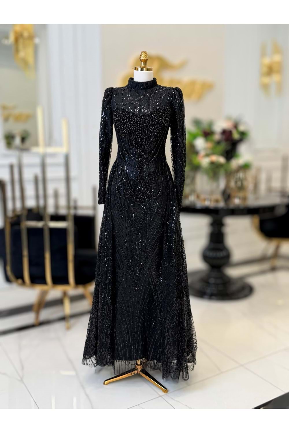 EFREN VIP DRESS SİYAH