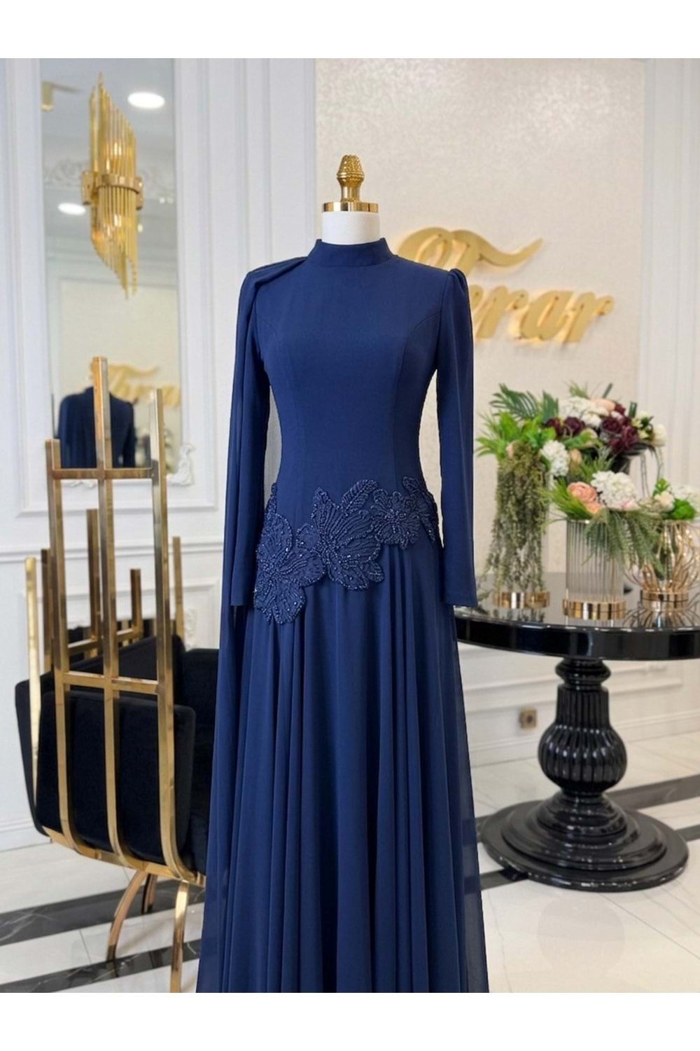 ILGIN DRESS LACİVERT