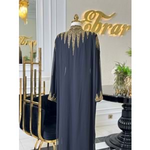 MARİSSA ABAYA SİYAH GOLD