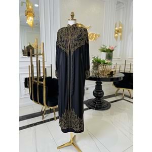 MARİTZA ABAYA SİYAH GOLD