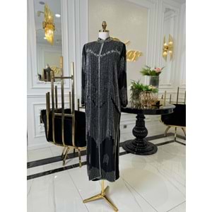 MARİON ABAYA GRİ