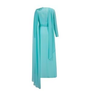 FLEUR DRESS AQUA